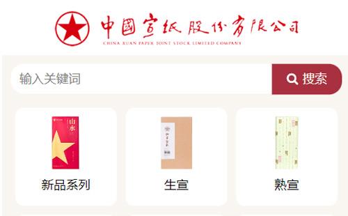 黑羽網(wǎng)絡(luò)案例紅星宣紙